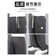袋鼠天丝牛仔裤男款2025夏季薄款直筒宽松修身男士阔腿夏天休闲长裤子 1048灰色常规 XL 码