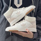 阿迪达斯 （adidas）三叶草男鞋女鞋2025新款春季运动鞋轻便舒适高帮板鞋缓震休闲鞋 IF2677浅粉白色 38.5