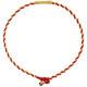 Xiaojinxi hand-woven gold red rope diamond knot hand rope super color-preserving and exquisite gift for the year of birth 14-15m hand circumference