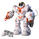 Yingjia; Amwell Yingjia New Will 5099 Remote Control Robot Toy Toy inteligente Control remoto Programación de voz Dancing macho blanco naranja blanca 5099 lanza misiles agarrar objetos envíe bloques de construcción ensamblados + 5 rondas + garantía de por vida
