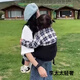 GPHF Japaner erweiterte Mesh -Gurt Baby Front Hug Kid Artefakt horizontal und vertikal alle Jahreszeiten atmungsaktiv, um Kinder zu umarmen. Grauer Netzstil