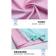 Qiangelu badminton uniform set breathable and quick-drying men and women's summer short-sleeved custom tennis table tennis match team uniform printing 3923B women's pink + 3697 white pants skirt M