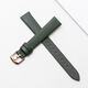 
Armani women's genuine leather strap AR11149 11139 1726 11150 Lizard pattern small green bracelet 14mm green-rose gold pin buckle 14mm