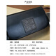 Master Lu Totem Herren Kupplung Leder Multifunktion Münze Brieftasche Großkapazität Mobile Handy Casual Business Hand Grab Tasche Big Black 27*8*12