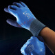Menos 40 grados Guantes a prueba de frío para el trabajo y engrosamiento más el terciopelo, el trabajo impermeable del pegamento completo, el trabajo de almacenamiento en frío, el desgaste de goma de goma resistente al desgaste 689 guantes impermeables (agregado más terciopelo)