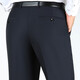 Pantalones para hombres de mediana edad de Tiger City Pantalones de lana Pantalones de ropa de hierro No Iron Business Leisure Pantal