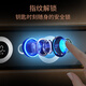 Afidano humidor constant temperature and humidity control eggplant inverter compressor with fingerprint lock imported cedar wood box high-end cowhide ammonia removal and moisturizing home office WIFI remote starry sky blue customized genuine leather (45 days)