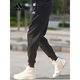 阿迪达斯 （adidas）男裤夏季新款小脚裤子运动裤针织收口休闲跑步长裤GK9226 GK9226/黑色/商家力荐 S /175/76A