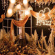 
Wedding acrylic glowing decorative lamp props glowing couple avatar newcomer silhouette letter background stage layout small trumpet 11 avatar white light 6172cm