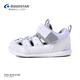 Yuexing children's shoes 25 years new summer style children's toddler shoes boys sandals girls functional shoes hollow breathable key shoes white 20 (inner length 12.5cm suitable for feet 12cm long)