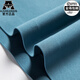 Ajgneamain Italienisch leichte Luxus-T-Shirt kurzärmelige Polo-Hemd-Hemd-Sommer-Dünngeschäft lässiger hautfestes hautresistentes, atmungsaktives Herrenkleidung 9859-Shallow-Kaffee [keine Spuren und kein Eisen] M 170/88a [Empfohlen 100-125 Jin [Jin gleich 0,5 kg]]