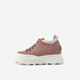 IIJIN OFFICIELS NOUVELLES CHAISSOIRES DES FEMMES 8 cm SOME SOLE SOLE SOLE SUPPRIMÉ MAILLARD LOW-TOP COLACHING CAS des femmes pour les femmes yf687koe rose 36