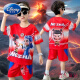Disney Children's Boys Summer Nezha Vêtements garçons Vêtements d'été beaux été 2025 Nouveau astronaute à la mode Ultraman-Gray-1047. 90 suggestions 80-90cn toute taille