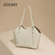 Zhuosini 2025 Neue modische und vielseitige One-Shoulder-Crossbody-Tasche für Frauen mit High-End-Nischen-Design-Handeimer Schwarz