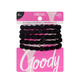 Goody Pea Hair Tie Classic High Elasticity Does Not Hurt Hair High Ponytail Sports Rubber Band Ball Head Slow Rebound Headband Classic Style 5 Pack