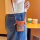 Yu Tang is suitable for Huawei Pura X mobile phone case with fashionable high-end brown VDE-AL00 hard shell folding screen crossbody card bag lanyard puraX collector's version protective case new style high-end brown + houndstooth card bag Huawei Pura X