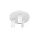 Socket anti-child electric shock protective cover jack cover plug safety plug hole blocking plug strip sealing cover anti-electric shock children's socket protective cover three holes - 2