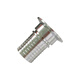 
XMSJ Musen 304 stainless steel quick-load buckle hose joint an full clamp set fast card two-piece TC pagoda head single clamp EN14420-365*7