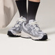 NEW BALANCE NB740官方老爹鞋25新款男鞋女鞋夏季透气复古轻便舒适运动休闲鞋 白色/银色 U740GC2 38 脚长23.5CM(尺码详询客服)