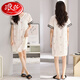 Langsha 2025 Nightgown Women's Summer's Summer Pajams Платье для женского летнего эмуляции Silk Silk Summ