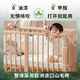 Jiuban Jiuban Whaleqi crib, beech spliced bed, children's bed, lifting bed board, multifunctional solid wood bed for adults, Whaleqi 2.0 paintless model + coconut palm spine mattress