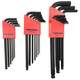 777(THREE SEVEN)777THREE SEVEN ball head hexagon wrench set black hexagon key 109921099916599Blx 16792 short elbow metric 7-pin surface