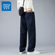 
Jewish casual pants for men in spring and autumn loose straight and versatile high-swinging long pants for men's sports wide-leg pants CJ6629 khaki XL