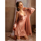 JTTCAC Japanisch Sexy Pyjamas Frauen reine erotische Seidenfrührung und Sommer-Spender Nachthemd Summer Nighthemd High-End New Summer Style 6629 Zweiteiler Champagnerfarbe M.