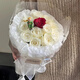 Flowers delivered in the same city. Little Prince's white rose bouquet is delivered nationwide as a birthday gift to your girlfriend and best friend. Delivered on the same day. 11 white roses + 1 red rose bouquet.