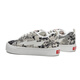 
LIGHTNING X STORM Picasso paintings co-branded lightning men and women's shoes for revenge storm small fragrant bread shoes heightened couple skateboard shoes LS-699 ink rhyme black 39
