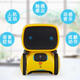 Intelligenter Roboter Dialog Dialog Kinderspielzeug Sprache früh Bildung Interaktives Lernen Fernbedienung Touch Electric Voice Control Machine 6 Jahre alte Blau (englische Version)