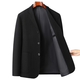Jinlilai Business Casual Wollanzug Männer Frühling neuer Stil Männer koreanischer Stil Slim Dads Modebereich Western Jacke Trend Flaggschiff Offizielles Grau M 170/100-120jin [Jin gleich 0,5 kg]