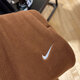 Nike (Nike) Hosen für die Frühlings- und Herbstsporthosen für Frauen losen Jogginghosen Nahaufnahme warmes Fleece Casual Hosen HQ4877-259 Kakao Brown S