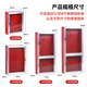Shanwei fire hydrant box complete set of fire hydrant box sleeping bag roll box cabinet indoor stainless steel box outdoor fire box set
