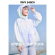 MiniPeace太平鸟童装夏新女童防晒服FBBCF2601 晚雾紫 140