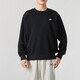 Nike (Nike) Sportanzug Herren 25 Herbst neue Mode Casual Sweatshirt Pullover Loose Casual Hosen Straighthose Männer Fn3889/010+HQ4423/010 m/170 [Empfohlenes Gewicht 110/130Jin [Jin gleich 0,5 kg]]