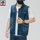 Aemape Apple Light Color de grande taille Vertinit vestime en denim pour hommes et femmes Brand de travail à la mode de printemps et d'été