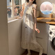 荣西图（RONGXITU）云朵棉睡衣女夏吊带睡裙公主风薄款可外穿 6636Z#粉色 185 XXL