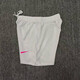 
NBA KIDS-NIKE Sports Summer Men's and Women's Basketball Track and Field Training Shorts Quick Dry Sports Running Four-point Breathable Three-point Nike-NIKE White 983 Shorts [Purple Hook] XL-NIKEXL