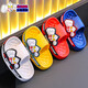 Children's slippers for bathing, indoor and home, non-slip princess girls, medium and large children, cartoon baby slippers for boys, summer, white 12, size 24/25 (shoe inner length 15, suitable for feet 14CM