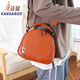 Kangaroo 2025 NUEVO BOLSO DE MUJER MUJERES VERSÁTICO Versátil de gran capacidad Crossbody Bag Crocodile Patrón de cáscara Bolsa Red Red
