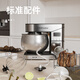 Rongshida Chef Machine Home Home Inteligente Máquina de fideos cronometrados Máquina de masa pequeña completamente automática Máquina de cubierta de leche fresca Batir la batidora de escritorio de escritorio de huevo Motor DC 5L Negro 5L 5L