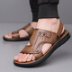 Calculat/Keen2025 Nuevas sandalias Summer de hombres transpirables sandalias de doble propósito. Usa zapatos de playa de suela suave informal F6623 Negro 40