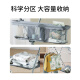 欧孕尿布台婴儿护理台洗澡一体宝宝多功能简易升降折叠婴儿床垫子 莫兰迪粉标准款5档升降+置物篮+