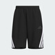 adidas adidas gebogene dreistreifen Fünf-Punkte-Hosen 2025 Sommer-Männer schwarz gestrickter Shorts KC3897 KC3897 XS