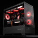 Gigabyte AMD Ryzen 7 9800X3D/RTX5080/5070Ti/RX9070XT e-sports game sea view room X870M family bucket desktop computer host thousand frames e-sports five R7 9800X3D丨9070XT Magic Eagle