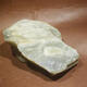 Gan xia 1098 grammes xinjiang qiemo vert huangkou matériau de montagne cru stone brute naturaire jade de sculpture de jade producteurs d'ornement sans réparation