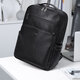Golf (GOLF) backpack men's soft leather backpack men's 15.6/16-inch computer bag multi-compartment business trip travel backpack