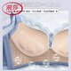 Ropa interior de Langsha (Langsha) para mujeres que recolectan pequeños senos y senos para mantener el apoyo superior para evitar la caída del sujetador de ajuste sin anillo de las mujeres de sujetador para mujeres.