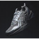 Asics XFREJAWEWER joint brand GEL-1090v2 electroplated silver retro running shoes for men and women. Official authentic electroplated silver 1203A254-020 43.5 half a size